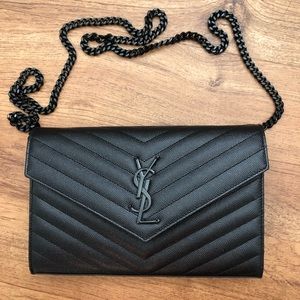 Large YSL Wallet on Chain/WOC